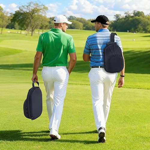 Miniatura 20 de ProCase Estuche rígido de viaje para sombreros, bolsa de almacenamiento para 7-8 gorras de béisbol, organizador de sombreros con correa ajustable