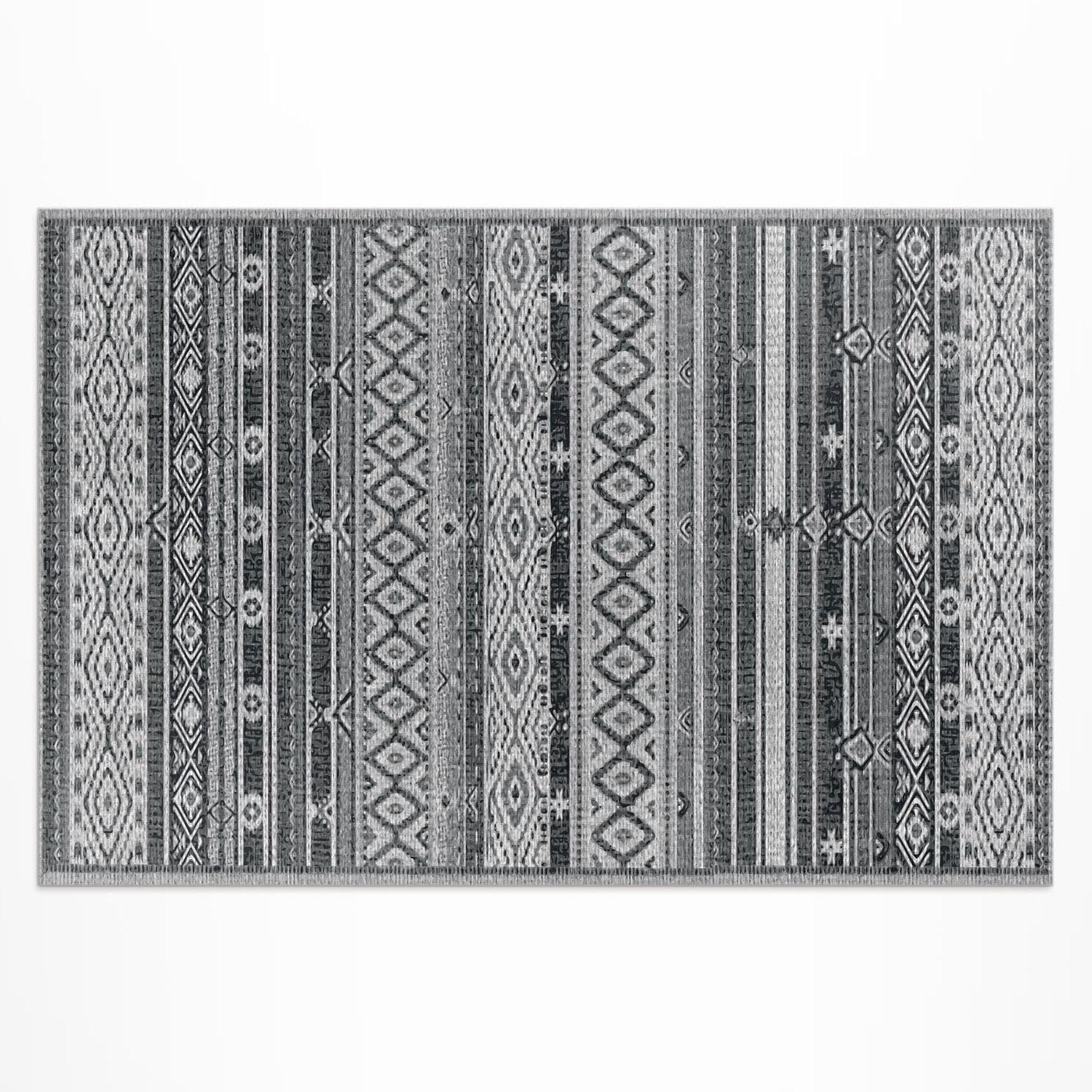 Tapis d'extérieur résistant à la décoloration et imperméable en PVC pour grand balcon