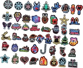 50 Folhas De Adesivos Hidroflask Adesivos Bling Adesivos De Decoração De Bicicleta Adesivos De Sinal De Néon Adesivos De Foto De Noel Adesivo De Sino Brilhante Adesivo De
