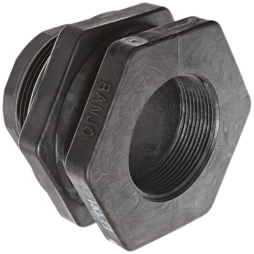 Banjo TF300 Tabique hermético de polipropileno para tanques, 3 pulgadas NPT hembra