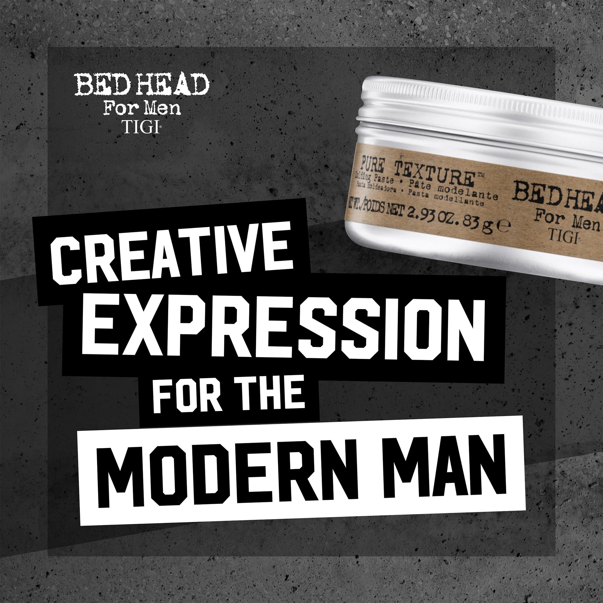 Amazon.com: TIGI Bed Head Hair Paste for Men, Pure Texture – Men's