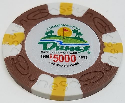 Miniatura 2 de Fichas de póquer - (25) $5000 Dunas Conmemorativas 0.32 oz Compuesto de arcilla