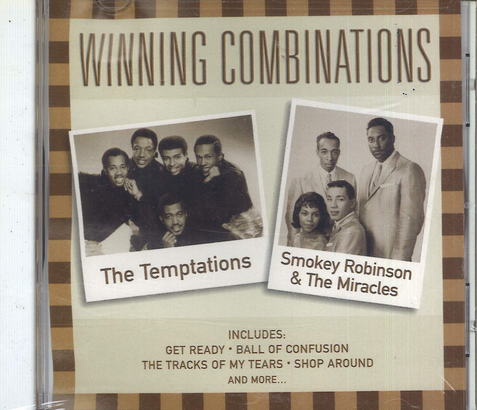 TEMPTATIONS/ROBINSON - WINNING COMBINATIONS [Audio CD] TEMPTATIONS/ROBINSON;SMOKEY AN