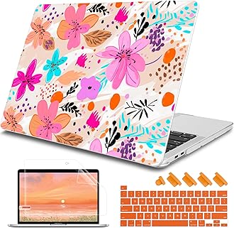 Tuiklol Case for 2022 MacBook Pro 13 Inch M2 Clip, 2021 2020 Release M1 A2338 A2289 A2251, Hard Shell Case for MacBook Pro 13.3" with Touch Bar Fits Touch ID and Retina Display, Abstract