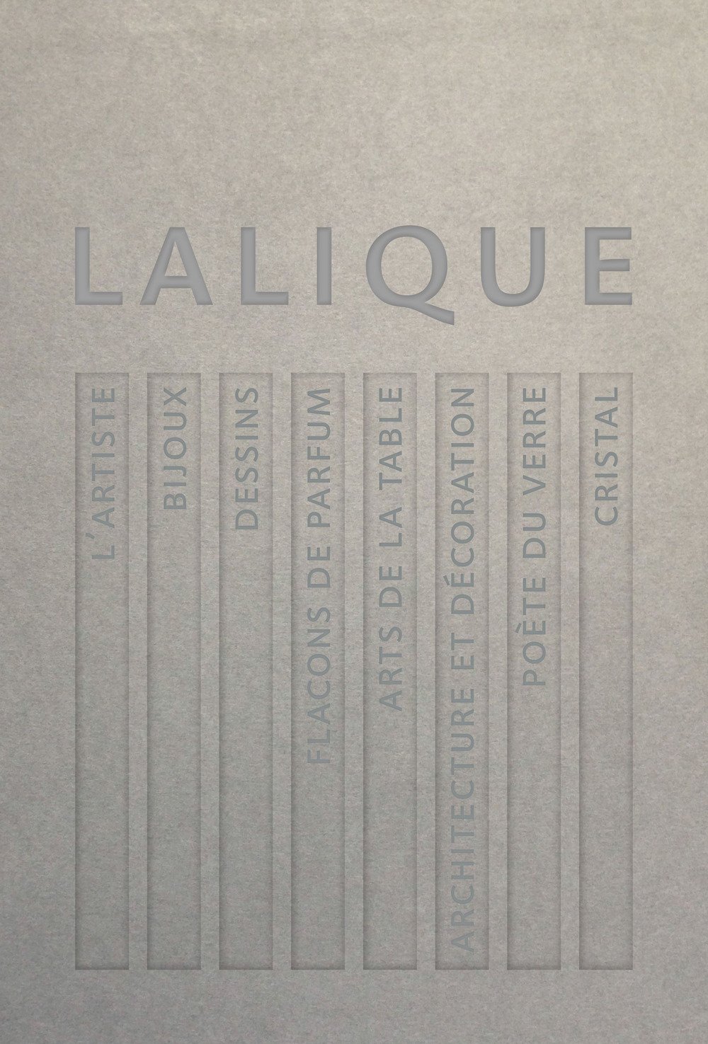 Lalique le génie du verre le cadeau culturel idéal avec 8 beaux volumes