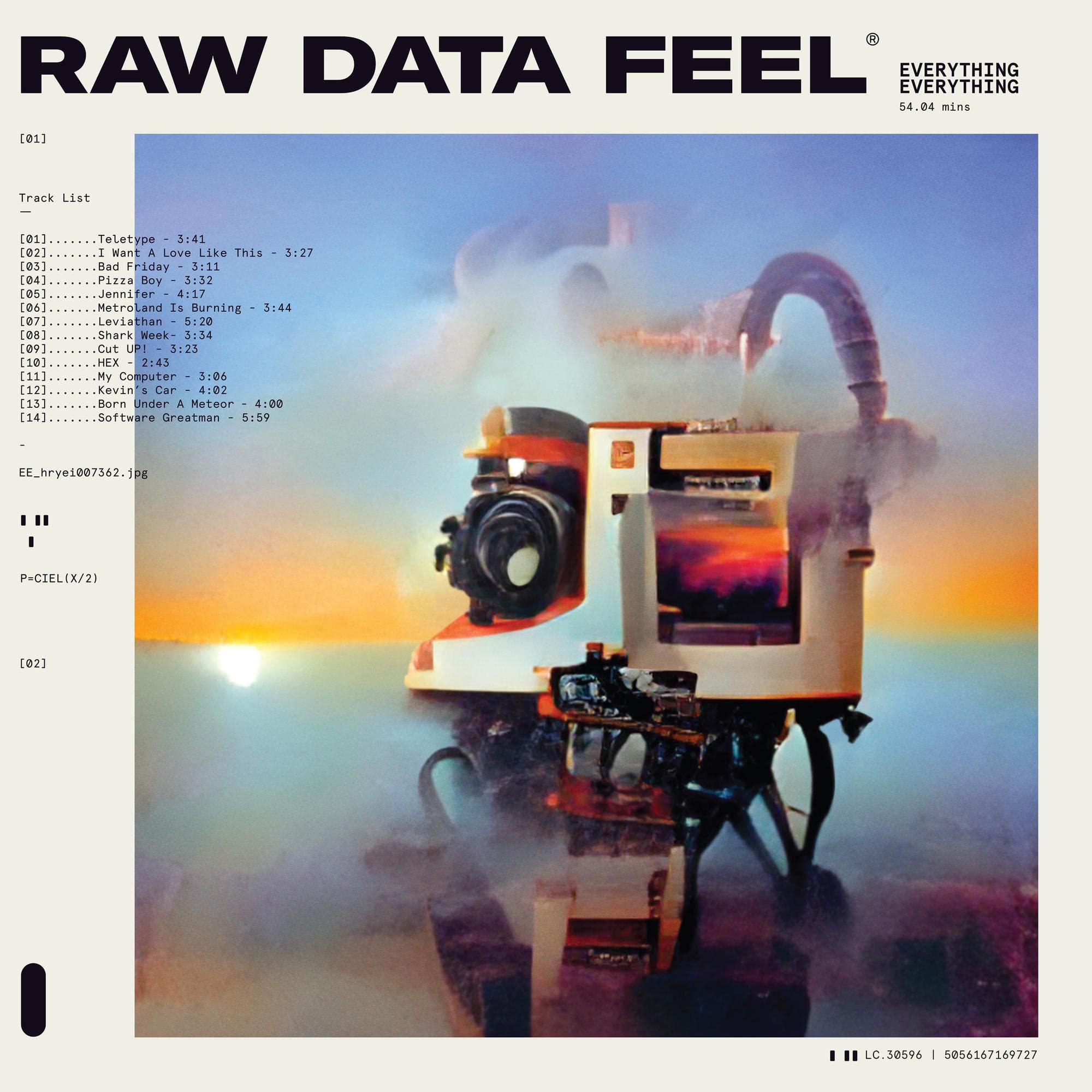 Raw Data Feel (Clear Vinyl) (LP) [VINYL]