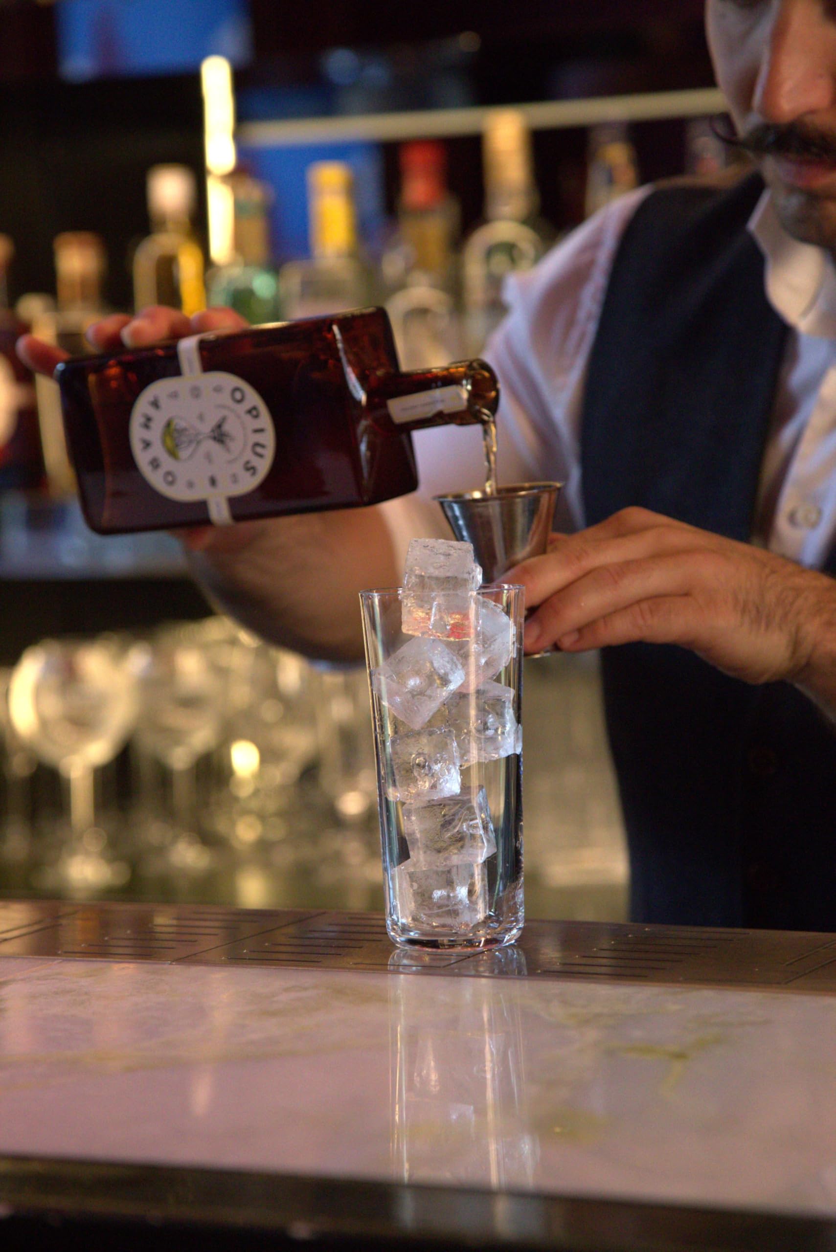 Opius Amaro Alkoholfreies Elixier 50 cl Kräutermischung Zitrus Wermutnoten Cocktails