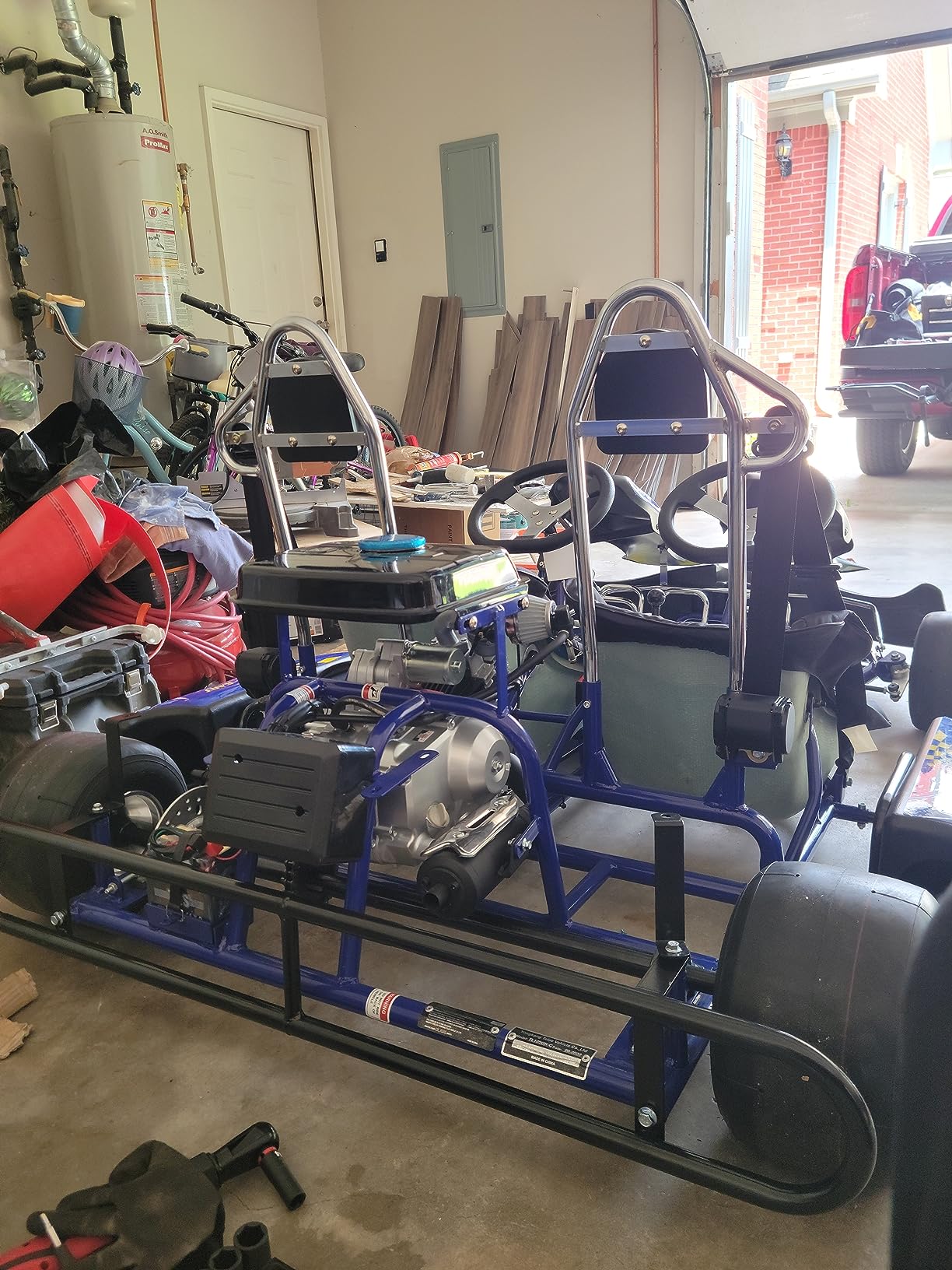 X Pro Raptor $64/mo - Finance X-PRO Raptor 125cc Zongshen Brand Engine Go Kart Semi ...