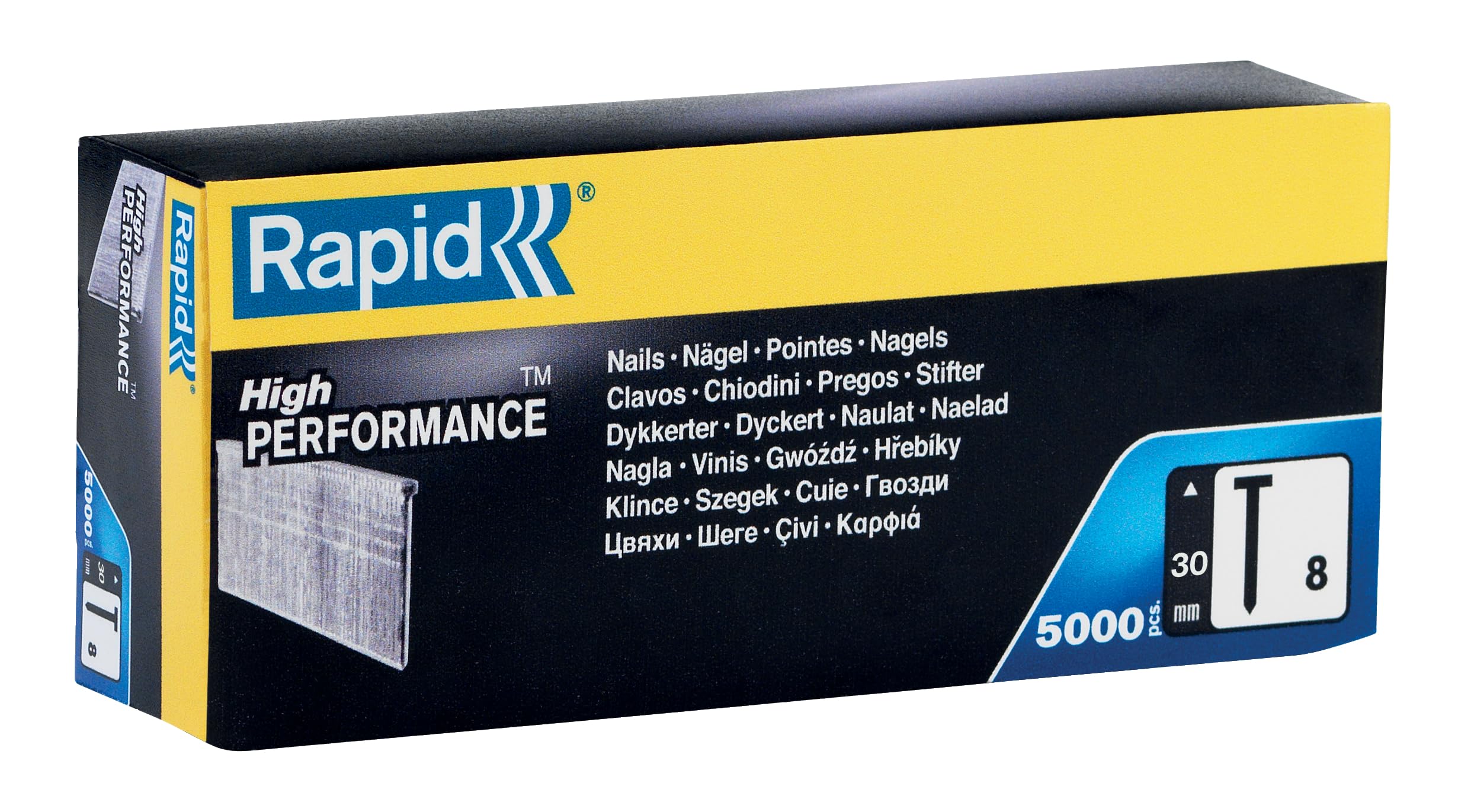 Rapid çiviler Tip 8/30 mm, 5000 Adet kutu, 40014273