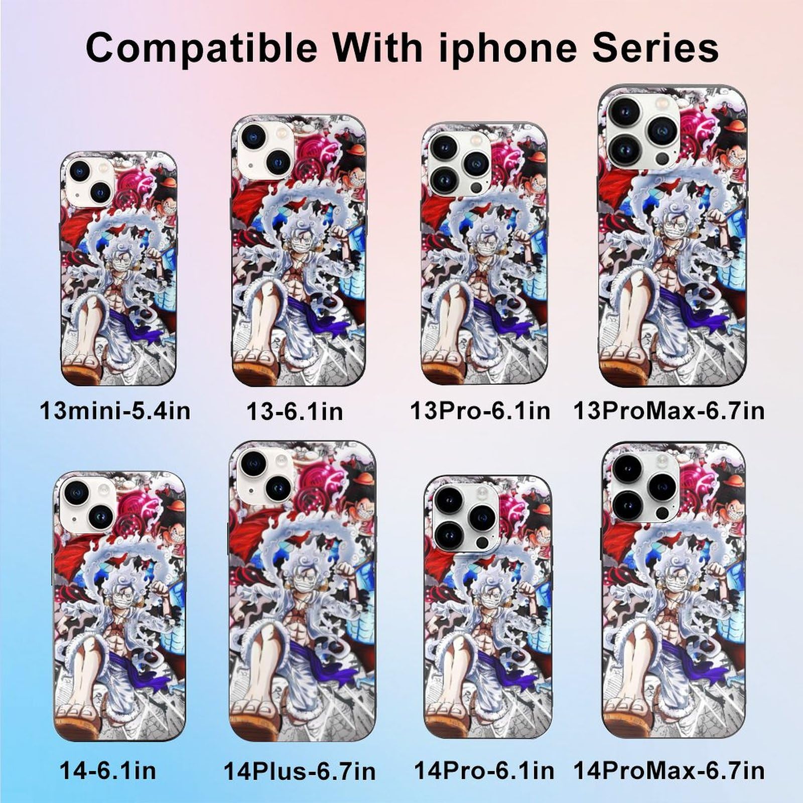 Amazon.co.jp: iPhone 14ケース ワンピース ルフィ ONE PIECE ギア5