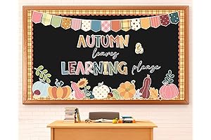 Classroom Fall Harvest, 56 PCS Bulletin Board Decoration Kit