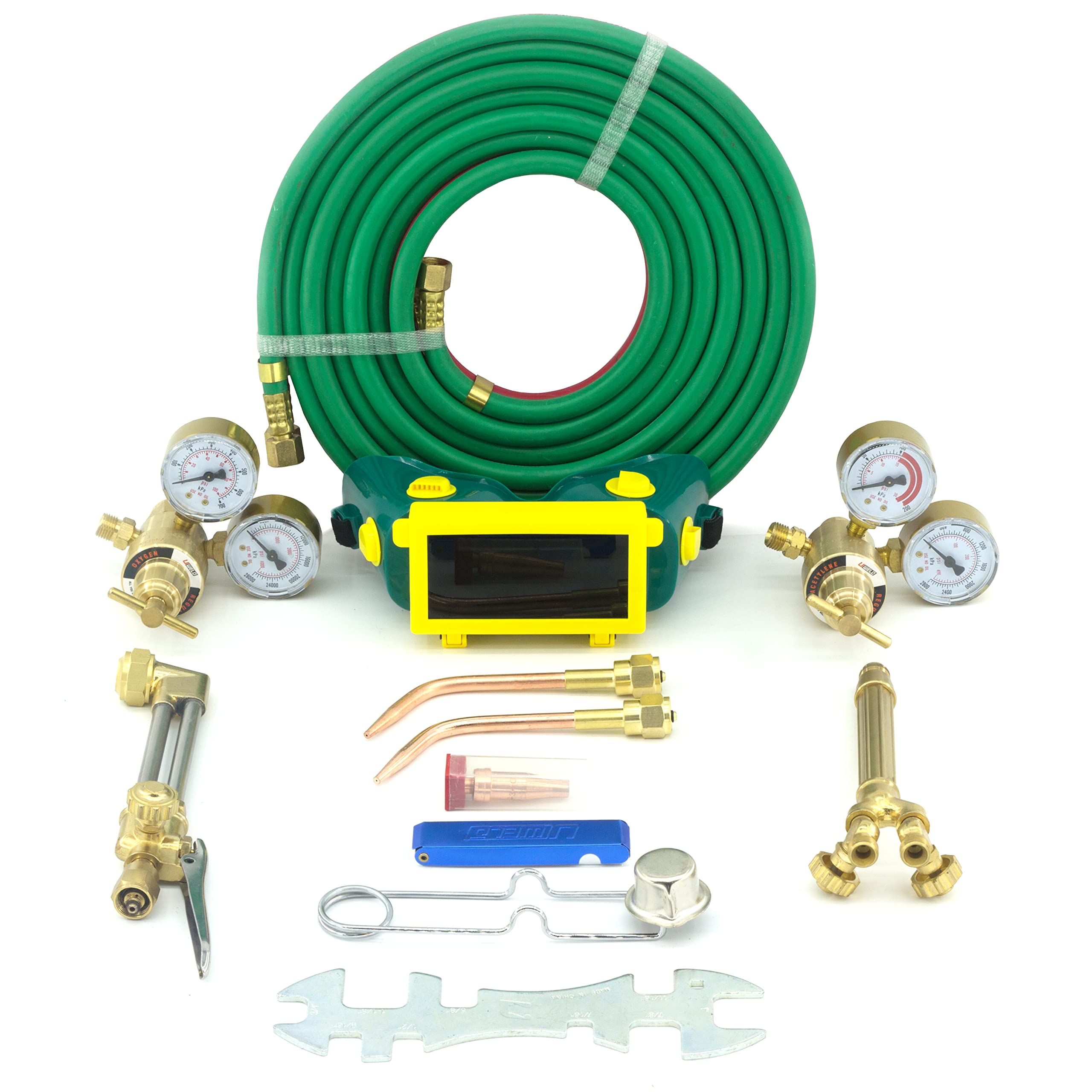 Upgraded Version Professional Portable Tote Oxy Acetylene Welding