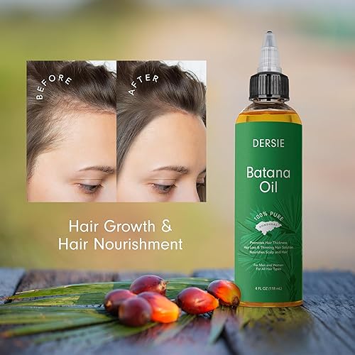 Miniatura 8 de Aceite de batana para el crecimiento del cabello Dr Sebi Aceite de Batana crudo orgánico de Honduras - 100% puro y natural - para cabello más grueso