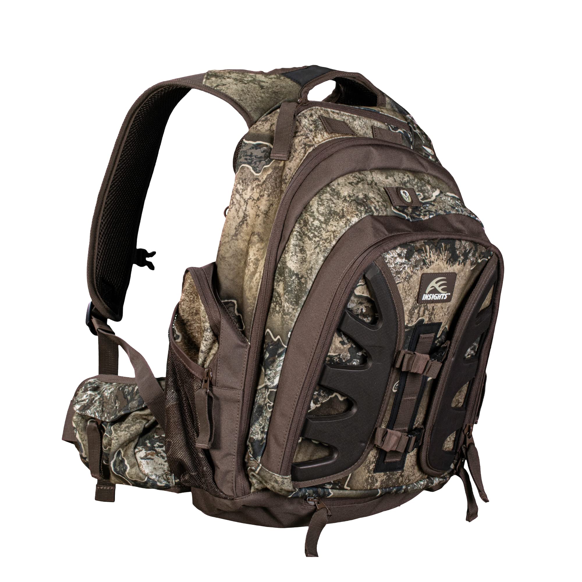 Insights Hunting by frogg toggs - The Element, Heavy Duty 1,831 Cubic Inch Hiking Fishing Camping Hunting Backpack, Realtree EXCAPE