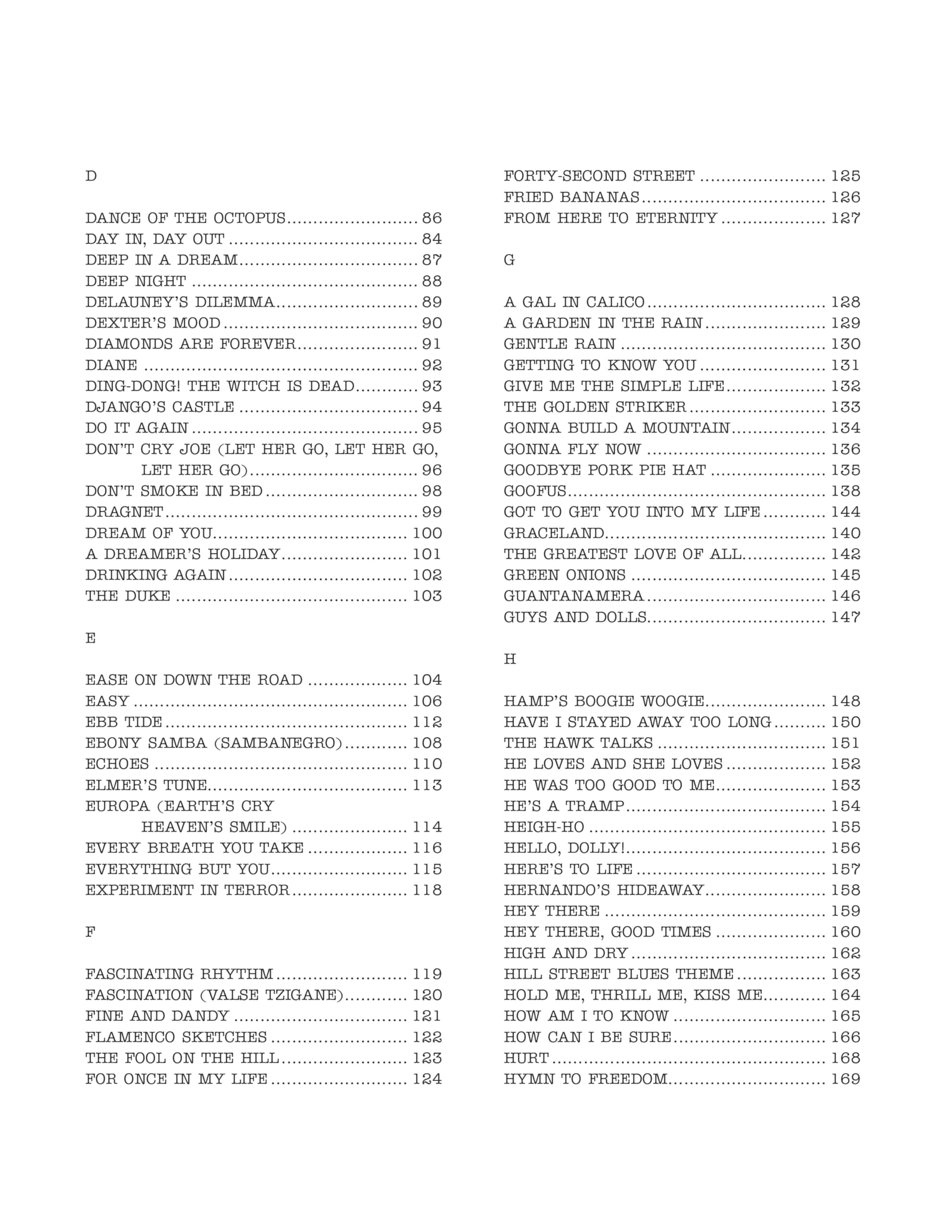 The Real Book: C Instruments (5)