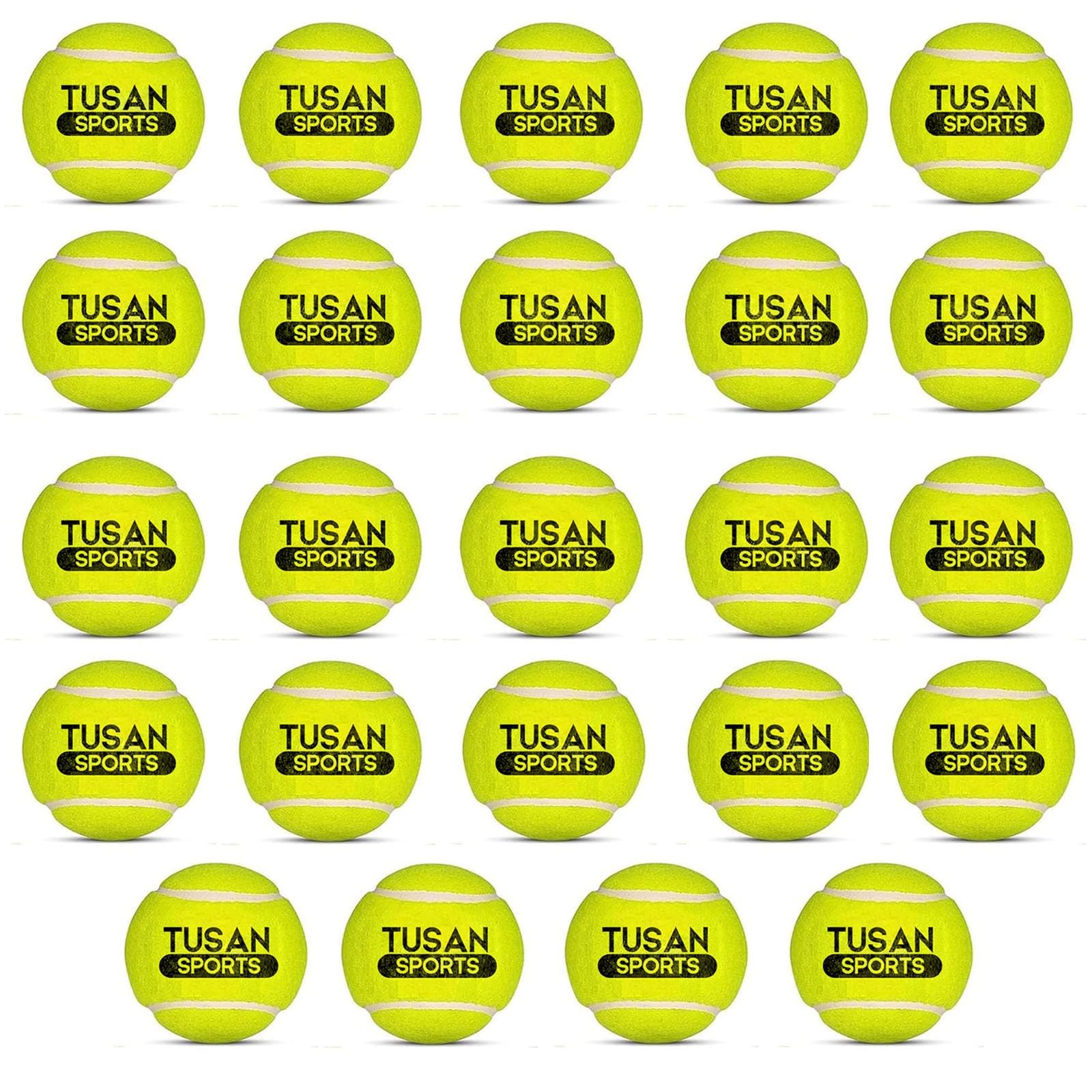 Ultimate Super Bounce Tennis Ball – Sturdy, Lightweight, and Durable for Tennis Courts & Cricket Tournaments. Perfect for Every Match (Pack of 24)-image-16