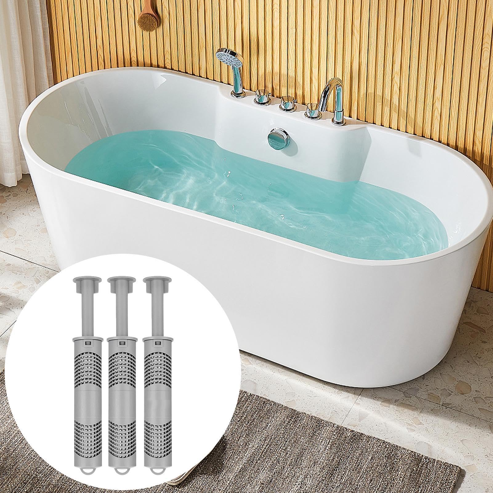 Generisch Lot de 3 cartouches filtrantes à ions d'argent pour spa