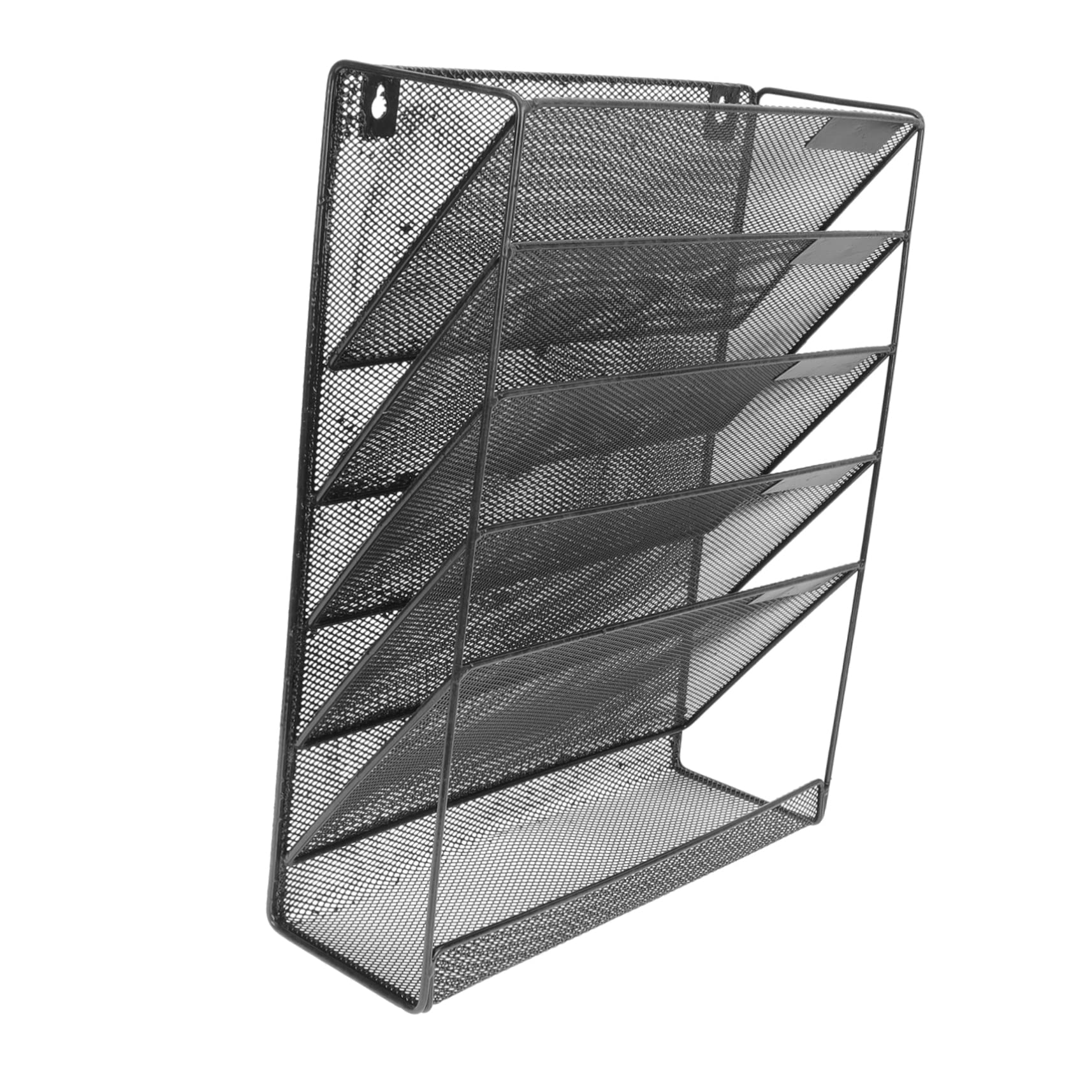 NUOBESTY Organisateur De Documents Muraux Maille Support à Fichiers Multifonctionnel à pour Bureau Et Maison Rangement Pratique pour Documents Et Magazines