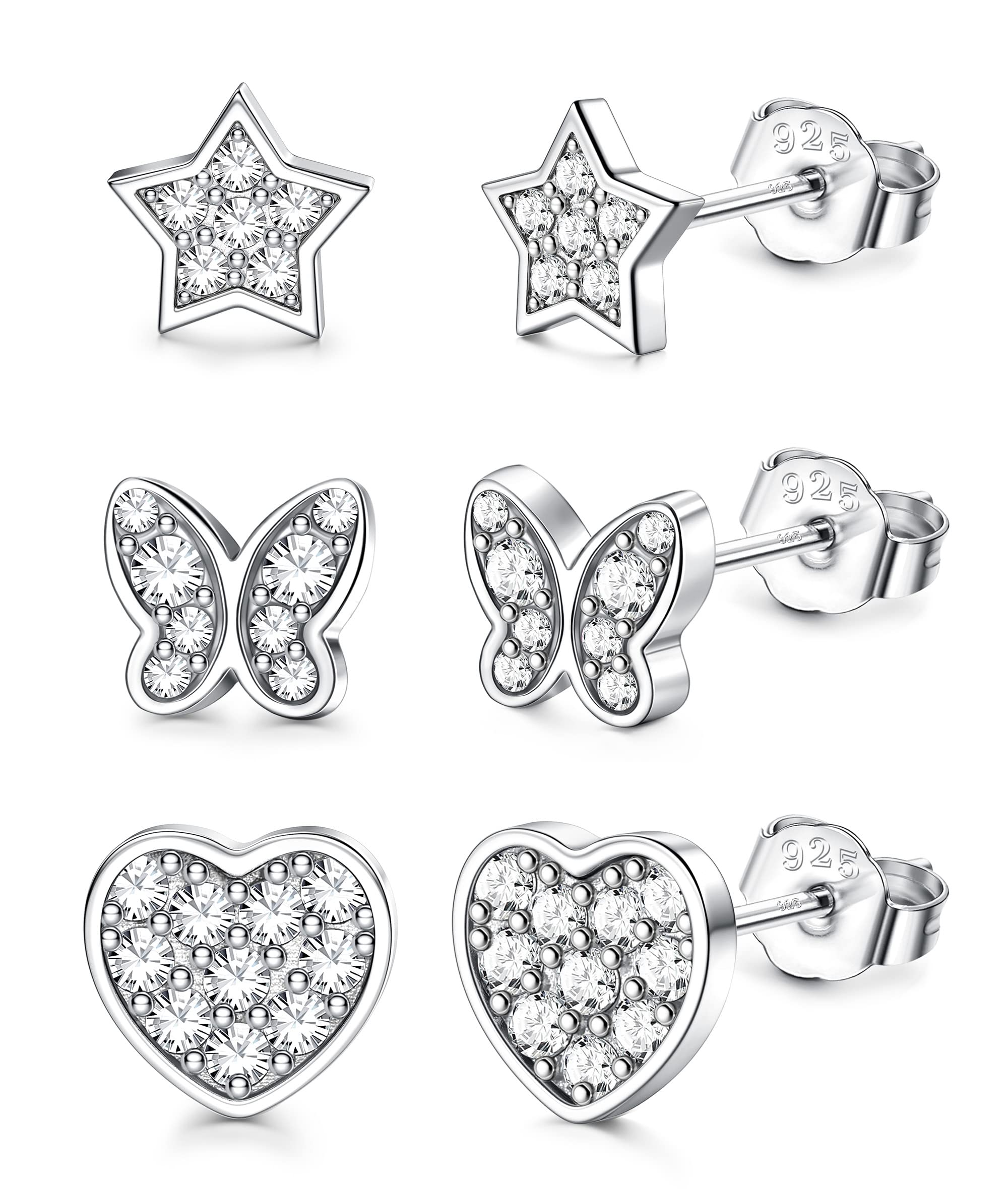 Parure De Bijoux De Mariage En Argent Sterling 925, Pour Femmes, Ensemble Avec P