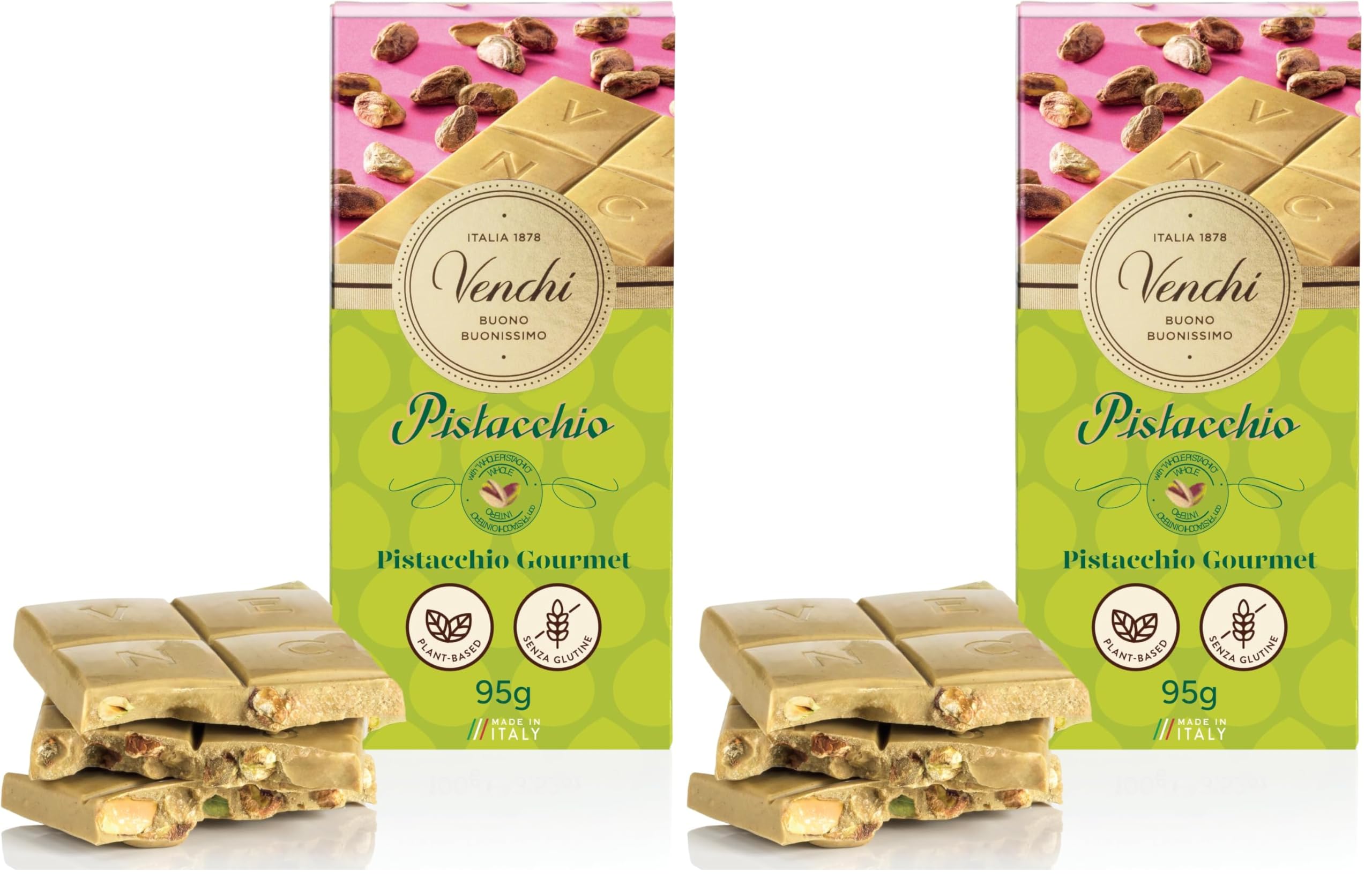 アリアさん専用ページ　バチンウニ６個、他１個 Amazon.com : Venchi - Pistachio Gourmet Chocolate Bar - White