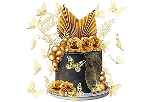 Gold Baby Cake Topper