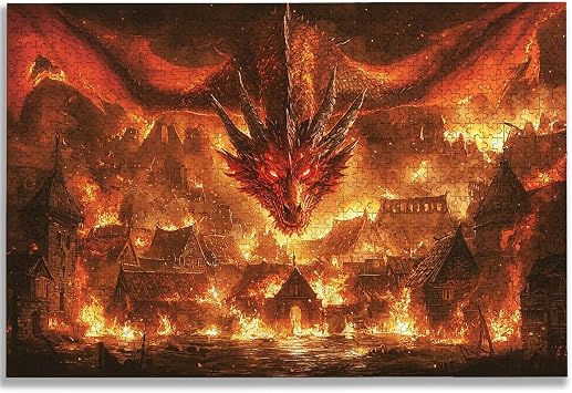 Animal Puzzles for Adults 3000 Pieces, Horror Jigsaw Puzzles for Adults, 3000 Pieces Wooden Puzzle for Adult, Challenging Game for Families, Wooden Puzzle for Home Decor, Gifts for Women/Men,1372