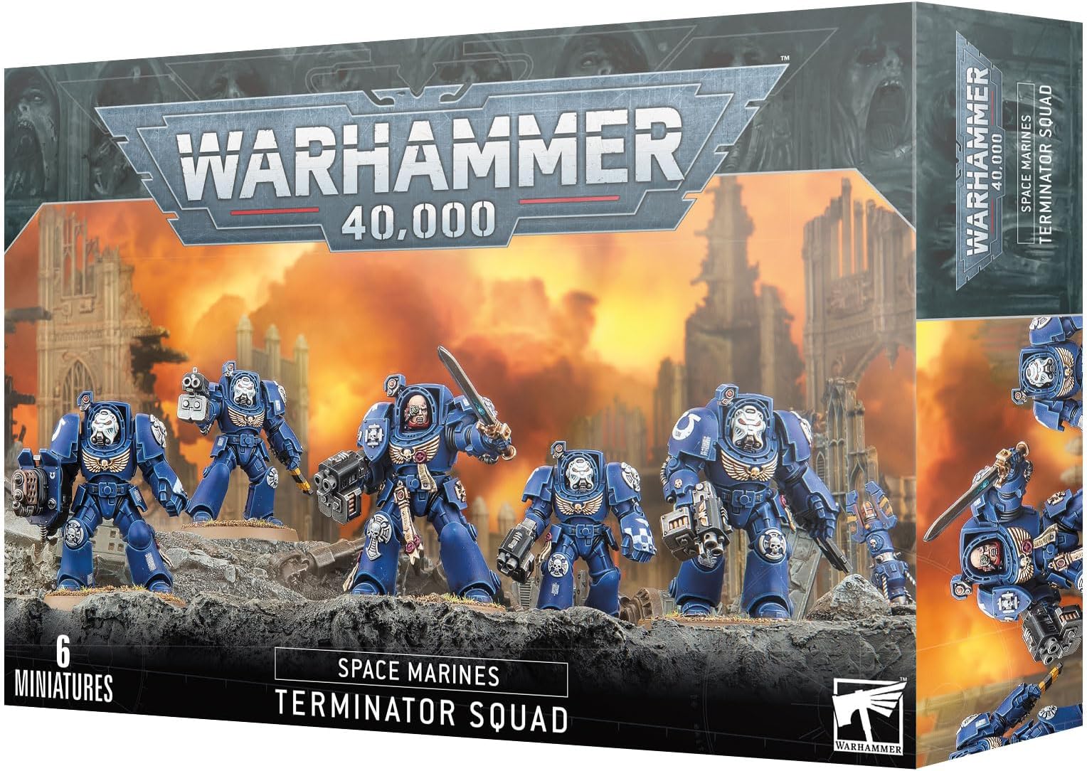 GAMES WORKSHOP - Warhammer 40K - Space Marines : Bladeguard Veterans GAMES WORKSHOP - Warhammer 40K - Space Marines : Bladeguard Veterans