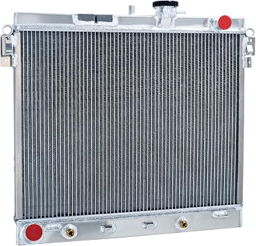 3 Row Aluminum Radiator Compatible with 2006-12 Chevy Colorado Hummer H3 H3T GMC Canyon