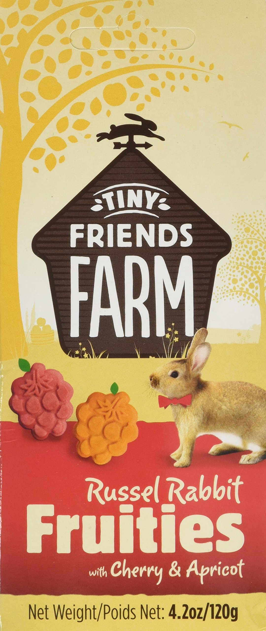 Supreme Petfoods Russel Fruities Rabbit with Cherry and Apricot, 120 g, Pack of 8