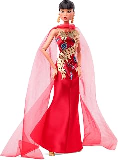 Barbie Doll, Anna May Wong for Barbie Inspiring Women Collector Series, Barbie Signature, Red Gown