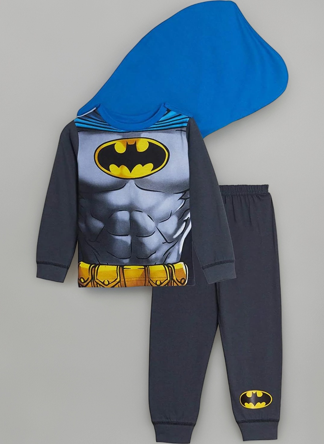 Kids Novelty Pyjamas With Cape, Dress Up Costume, Ages 2 to 8 Years Old