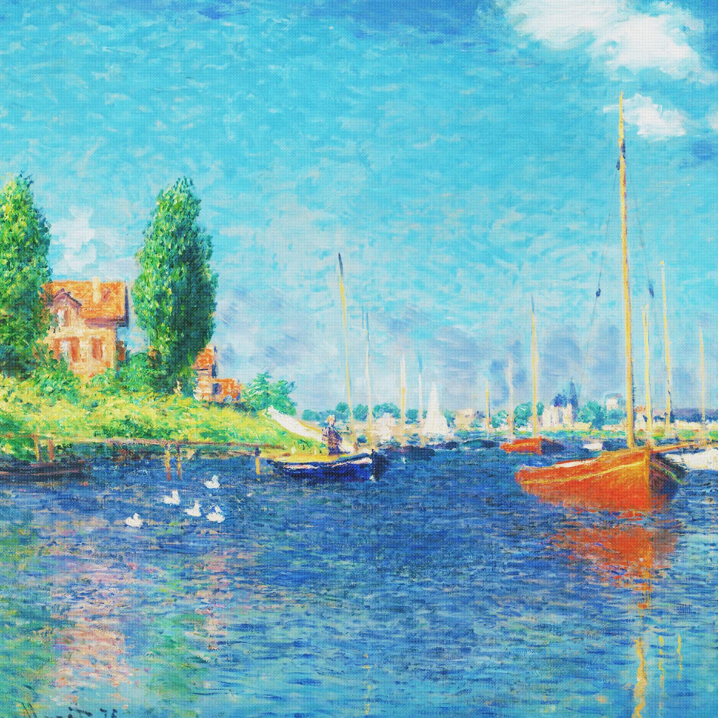Orenco Originals Counted Cross Stitch Pattern Inspired by Claude Monet