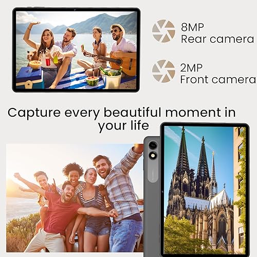Miniatura 6 de Tablet Android 14, tabletas de 10 pulgadas, CPU Octa Core, 10GB+64GB+512GB de expansión, Wi-Fi6, 6000mAh batería Tablet PC, cámara dual, pantalla de