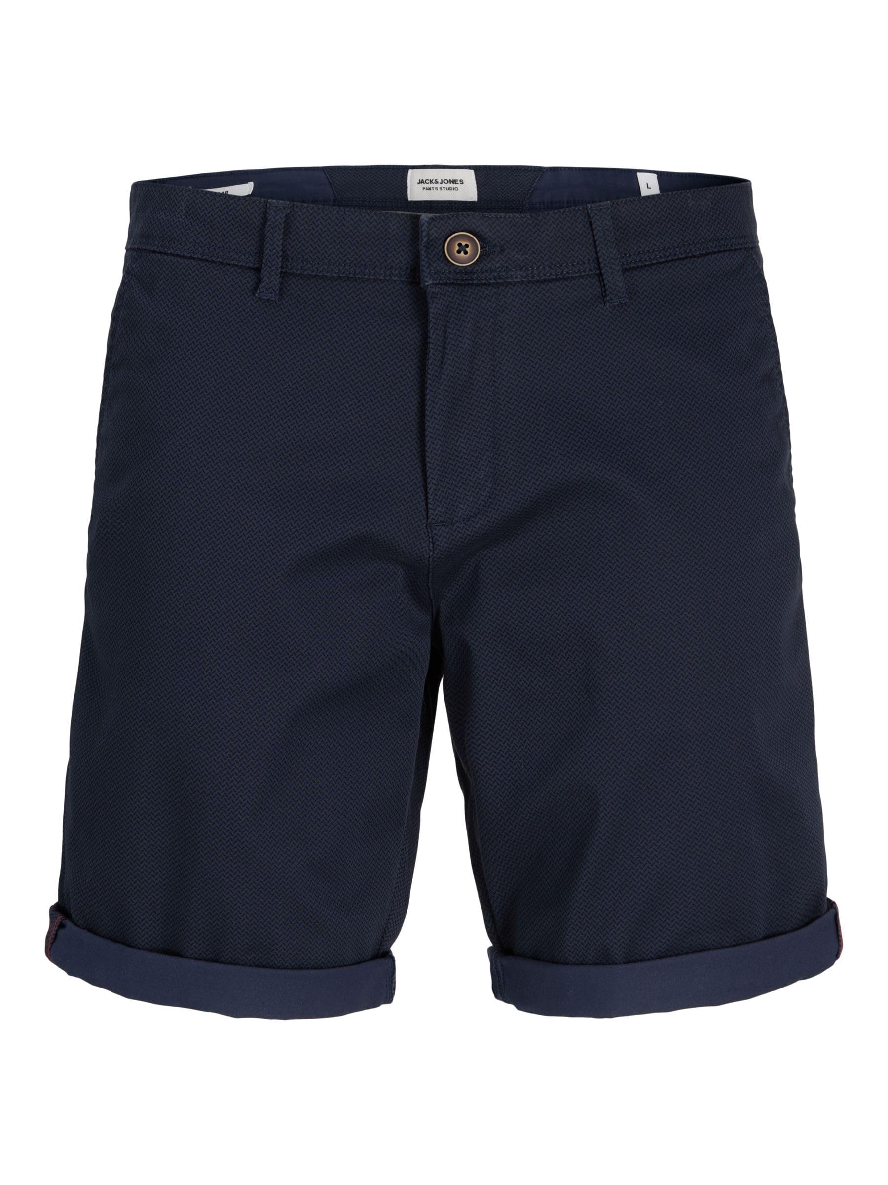 Jack & Jones Male Chino Shorts Regular Fit Chino Shorts, Blazer Navy, XL