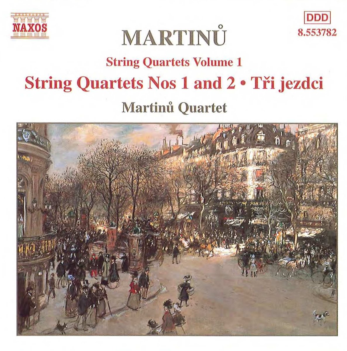 MARTINU: String Quartets Nos. 1 and 2 / Three Horsemen