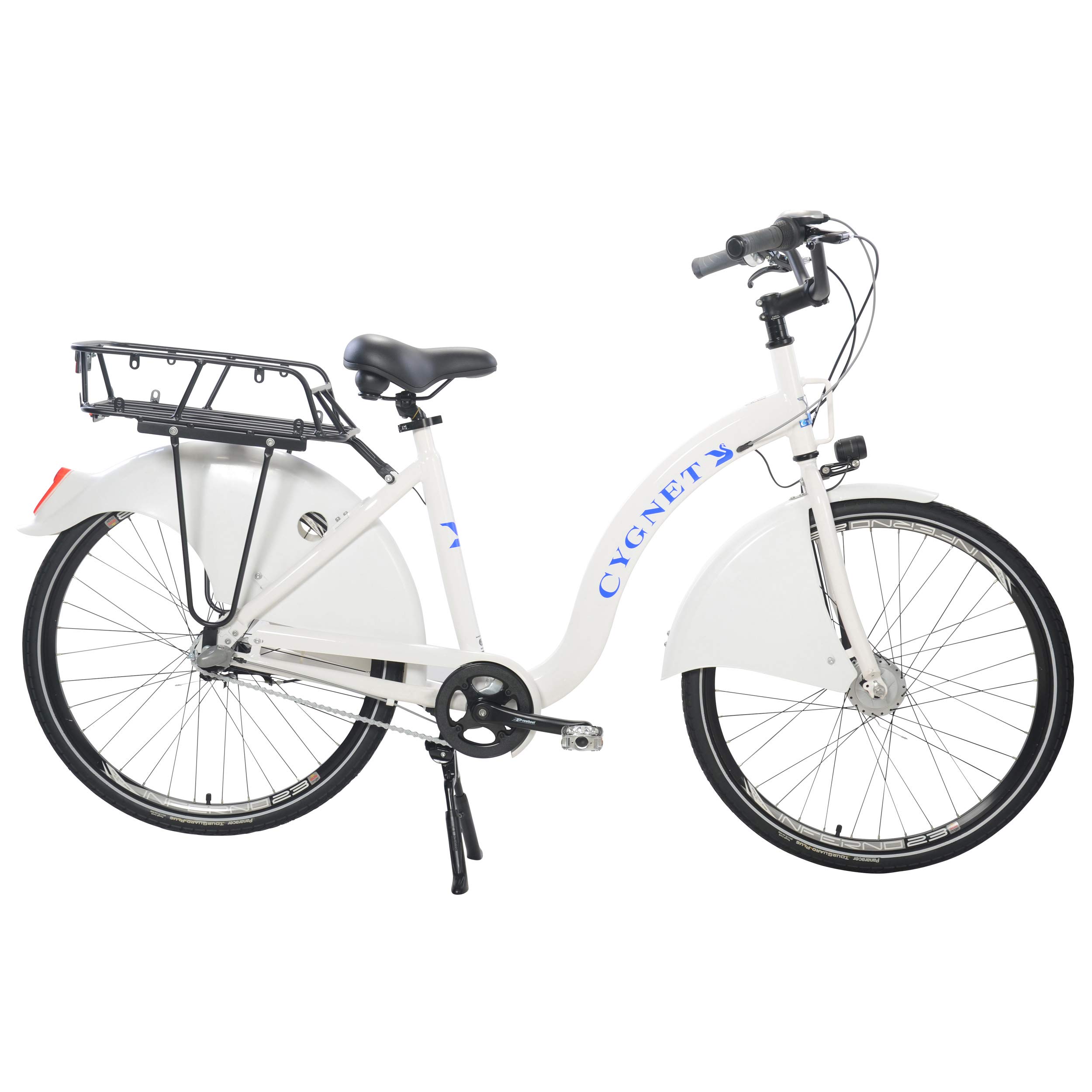 Cygnet Swan City Cruiser for Rental Fleets, Vacation Properties and Bike Shares with Customizable Fe