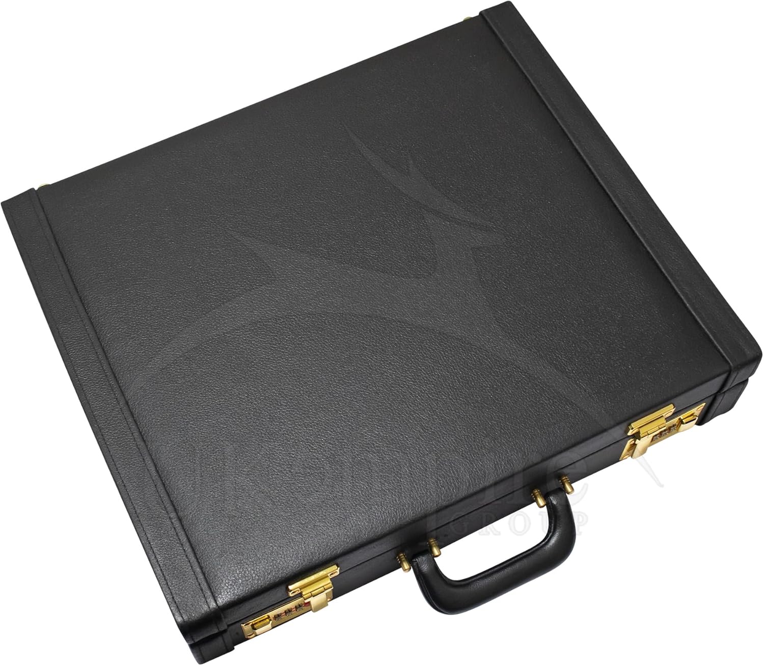 Premium Masonic Regalia Provincial Apron Hard Case Briefcase, Black Leather – Freemason Bags & Cases