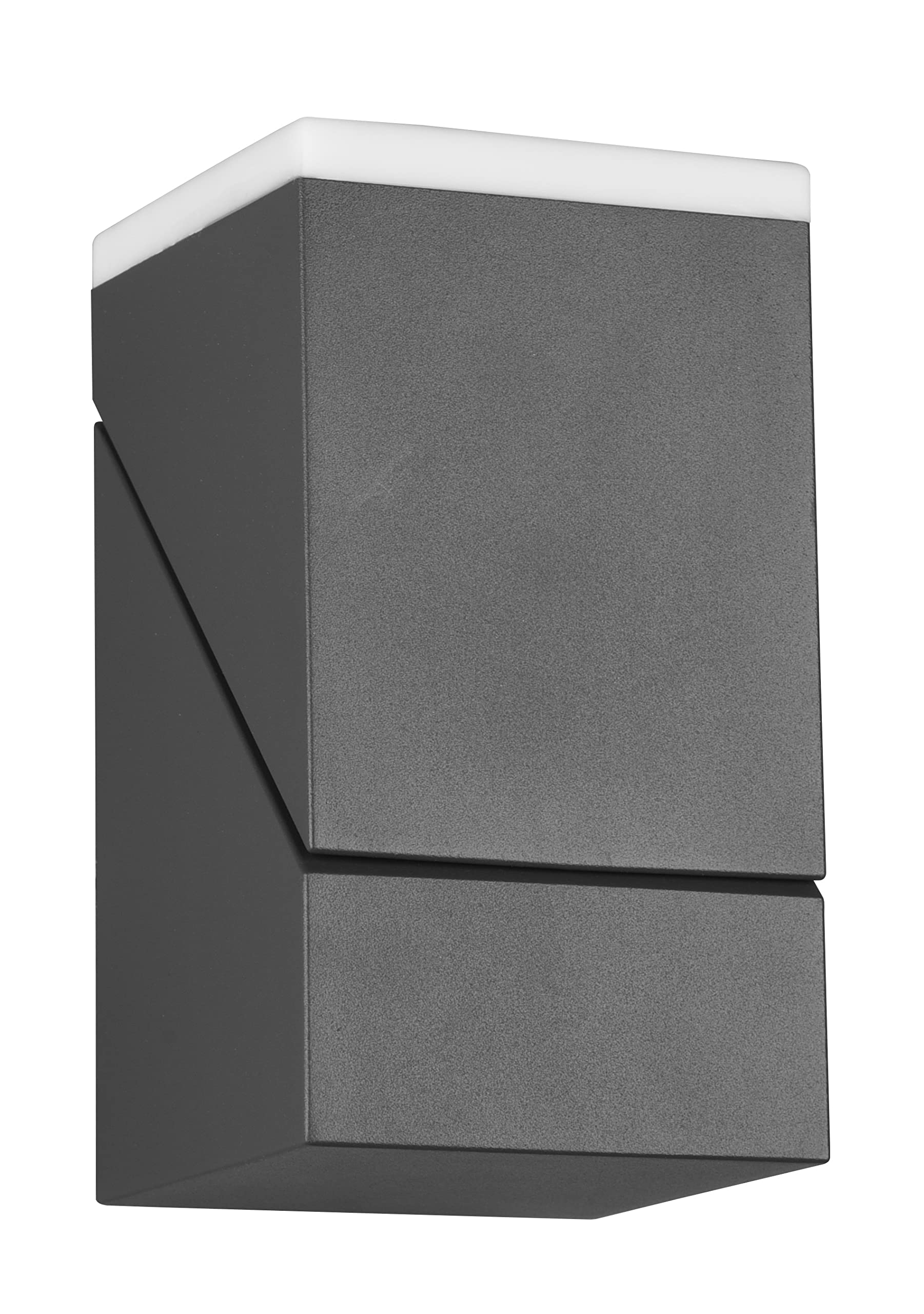 webmarketpoint Applique Esterno Led Orientabile Avon Alluminio Antracite IP54 Trio Lighting