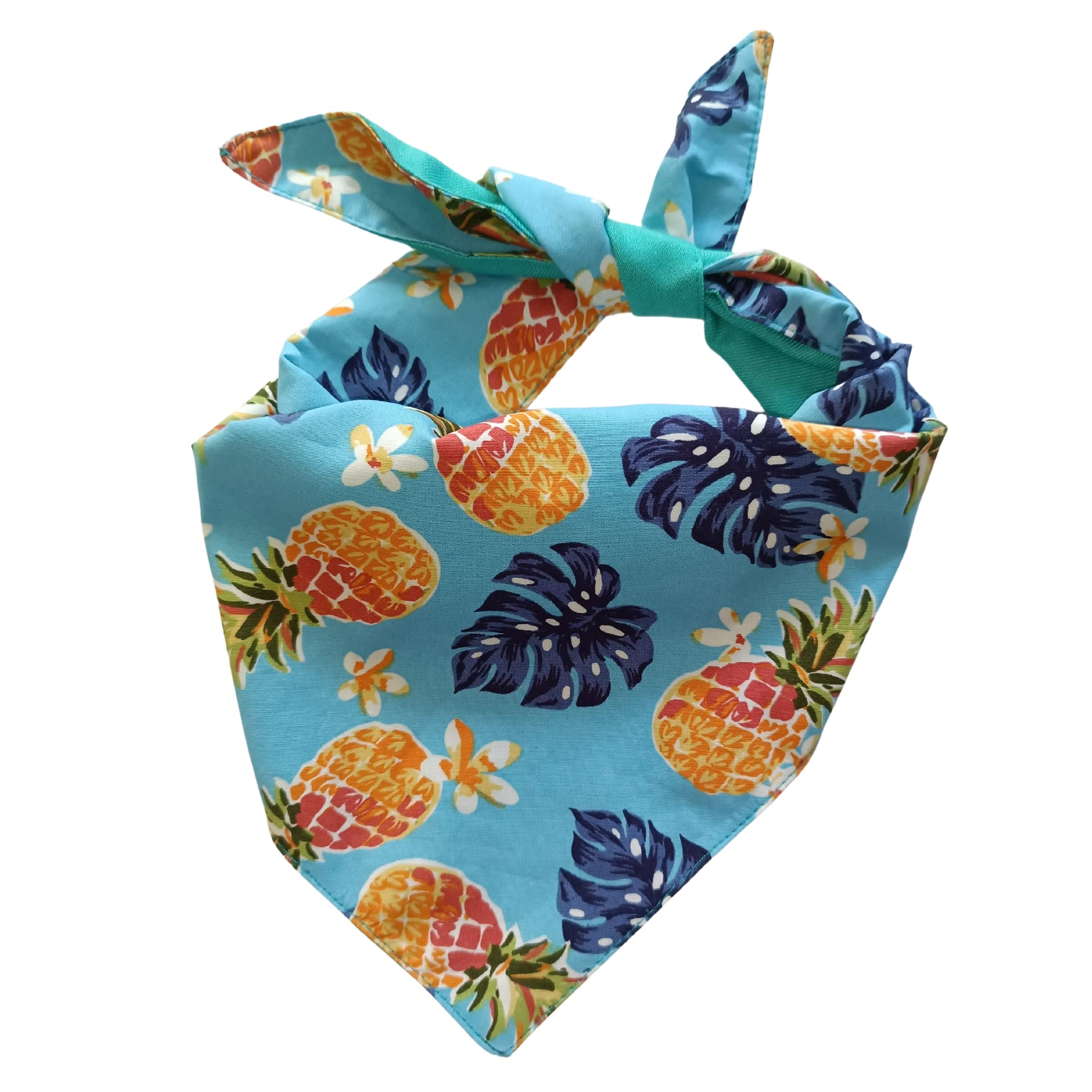 All For Fur Dog & Cat Bandanas | Premium Material | Knot & Tie | Pineapples (B0BW6BL5MJ) Amazon Price History, Amazon Price Tracker