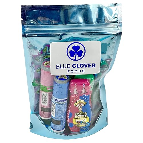 Miniatura 9 de Warheads Super Sour Spray And Warheads - Combo de gotas de aerosol y gotas de caramelo súper agrio, de Blue Clover Foods  3 de cada variedad  6
