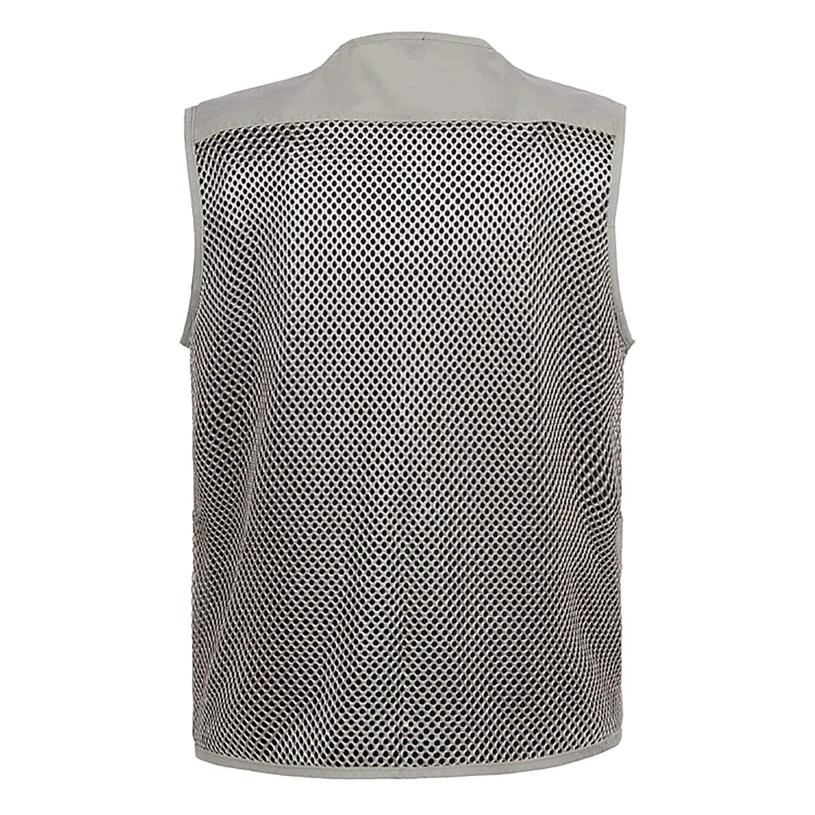 Uomo All'aperto Gilet da Pesca Traspirante Asciugatura Rapida Gilet da Lavoro Reporter Caccia Fotografi Outdoor Vest Safari Giacche Gilet con Multitasche