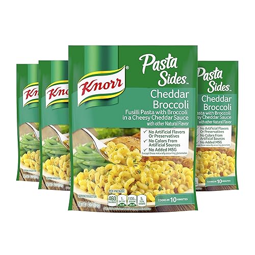 Knorr Pasta Side Dish, Cheddar Broccoli, 4.3 Ounce (pack of