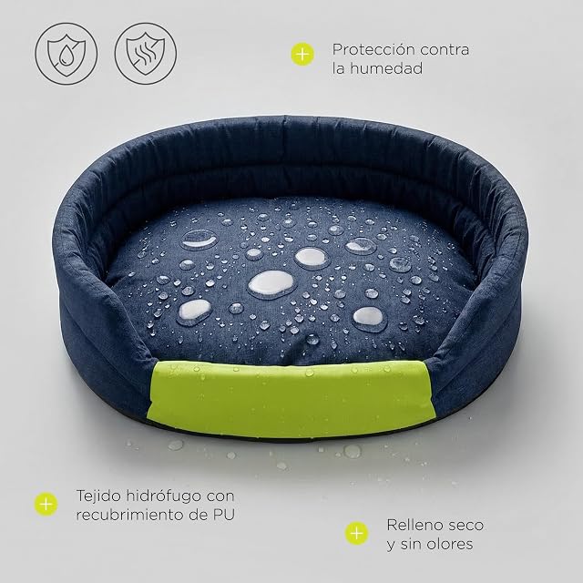 Foto 3 de 8 de Peluvio Arita Cama para Perros Impermeable y Antideslizante, Colchón para Perro sin Bordes Fácil de Limpiar