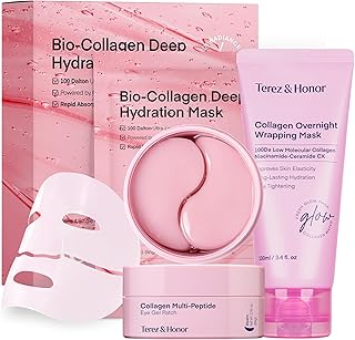 TEREZ & HONOR Juego de mascarillas de colágen...