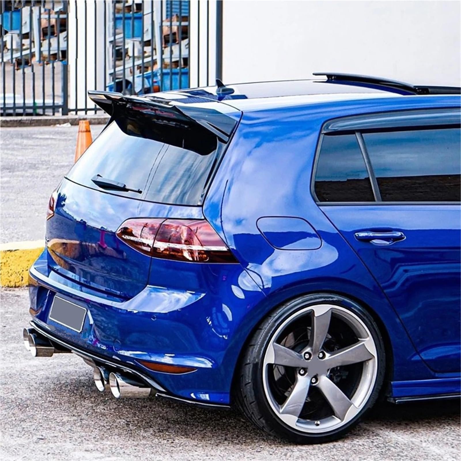 Spojlery tylne Do VW Golf MK6GTI MK7 GTI GTD R RL Spojler samochodowy | Skrzydło Spojlera Do Lepszej Aerodynamiki I Stylu Spojler Dachowy Samochodu
