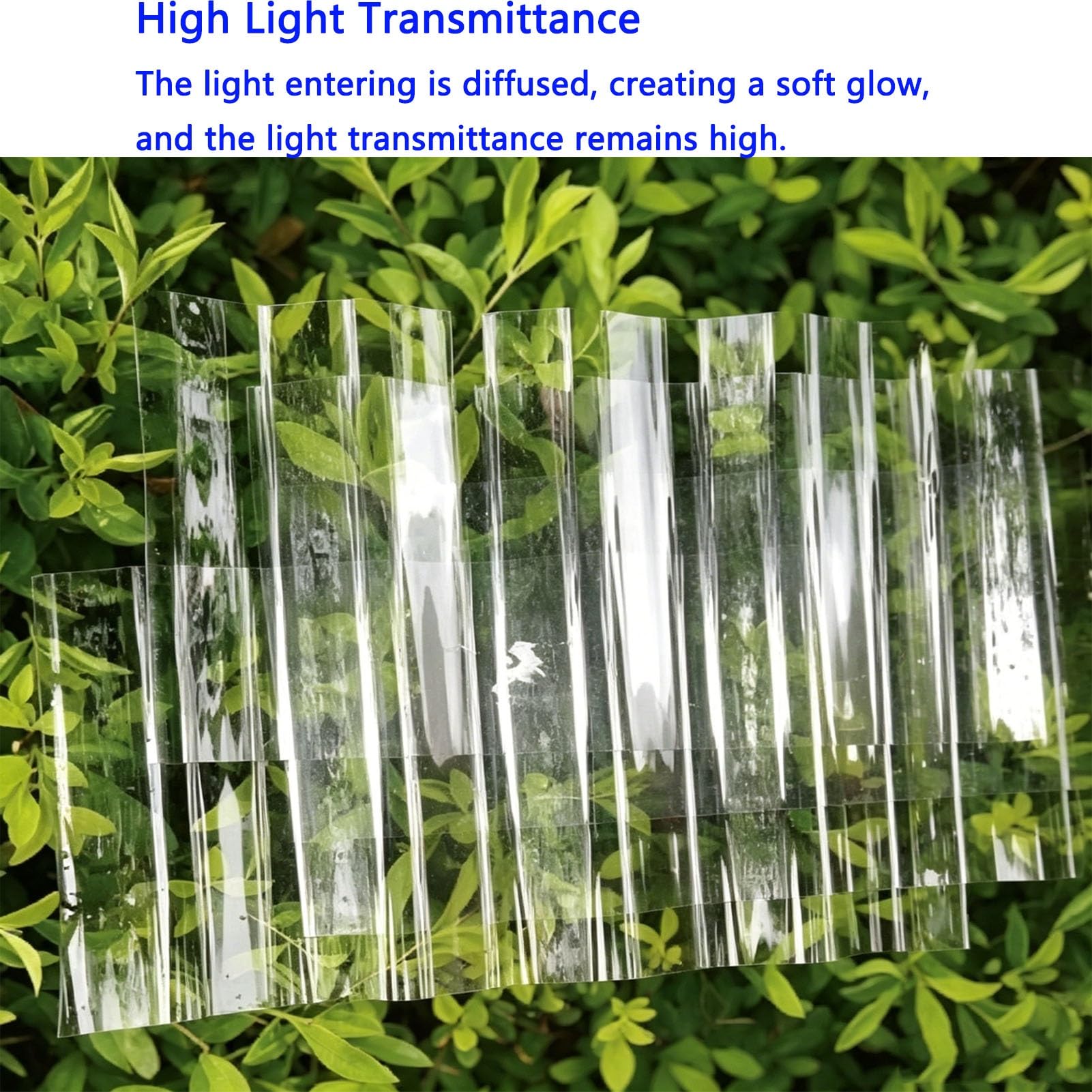 1mm Polycarbonat Gewächshausplatten Kunststoff Dachpaneele