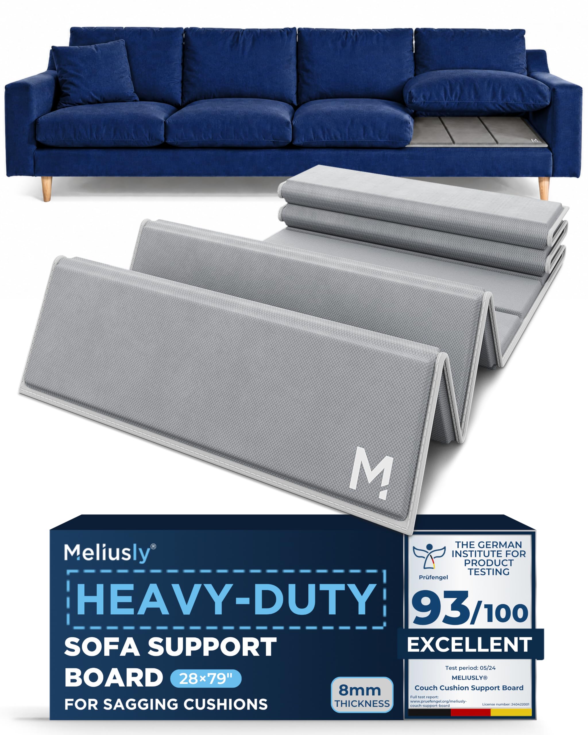 Photo 1 of Meliusly Couch Cushion Support Board (28x79'')