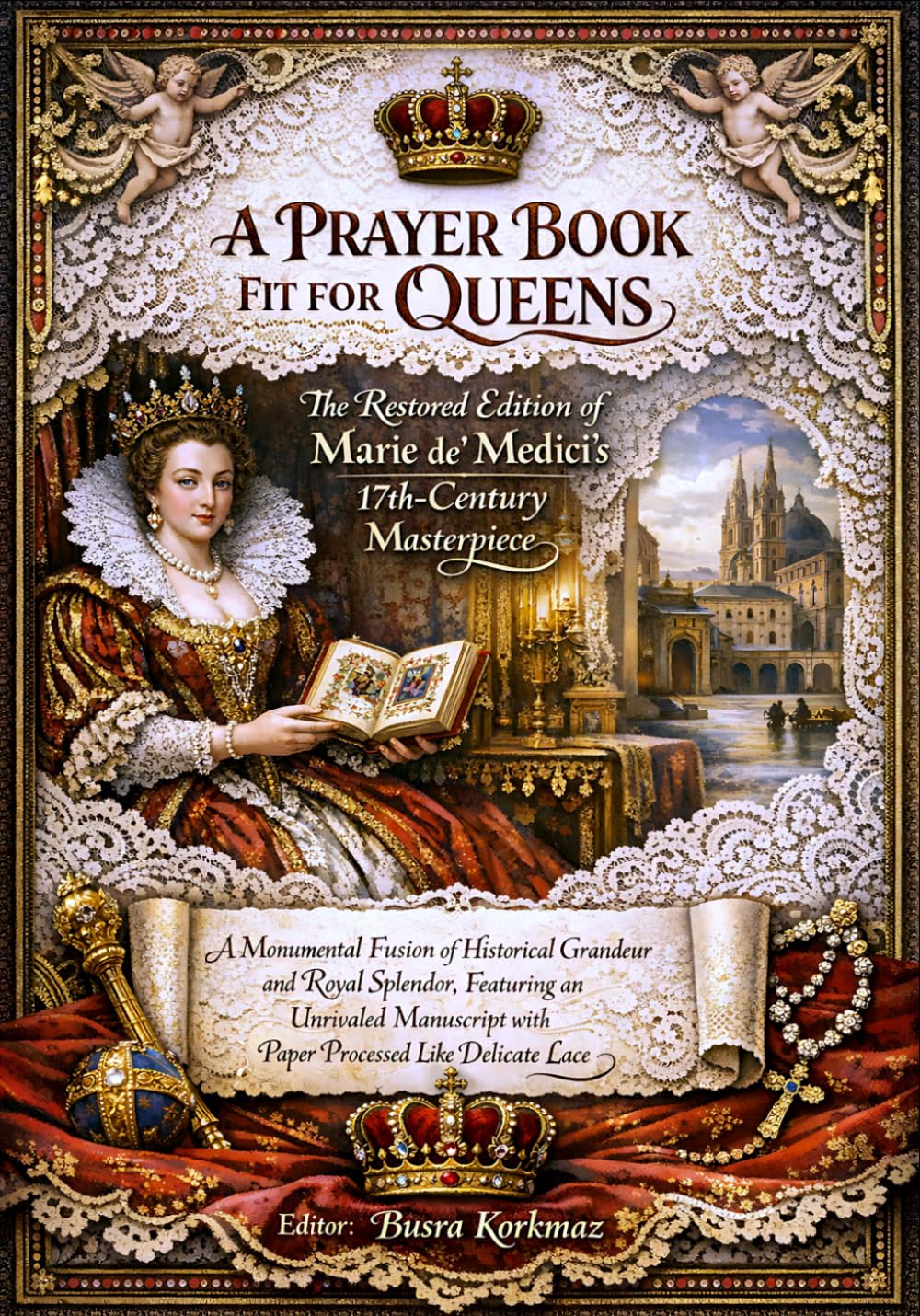 A Prayer Book Fit for Queens: The Restored Edition of Marie de’ Medici’s 17th-Century Masterpiece — A Monumental Fusion of Historical Grandeur and ... with Paper Processed Like Delicate Lace