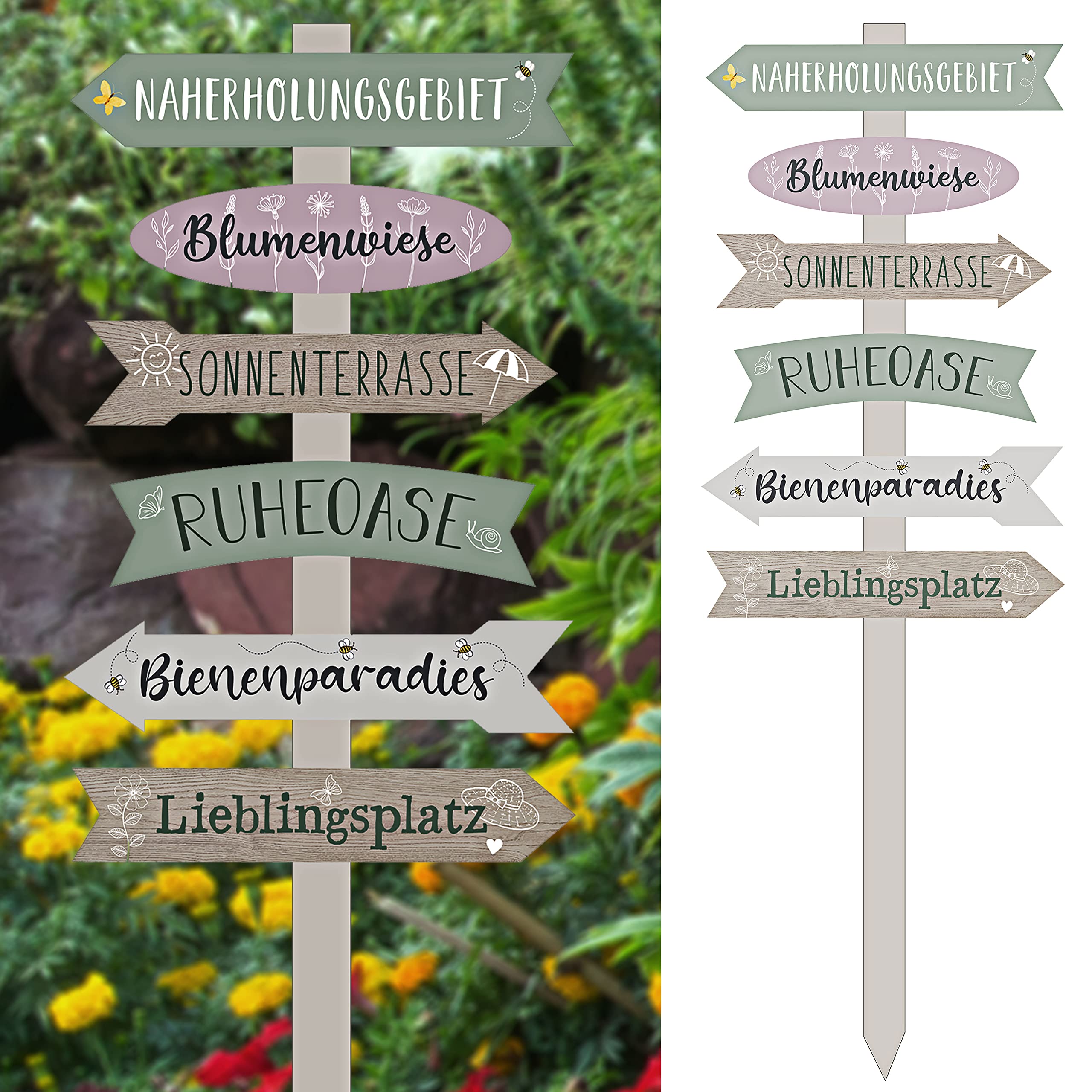 Homgoday Paravento da Esterno, Paravento da Giardino con Aspetto Pietra Grigio 600x120 cm PVC, Separe da Esterno Giardino, Divisorio Giardino Esterno, Separe Divisorio Esterno Model4005527