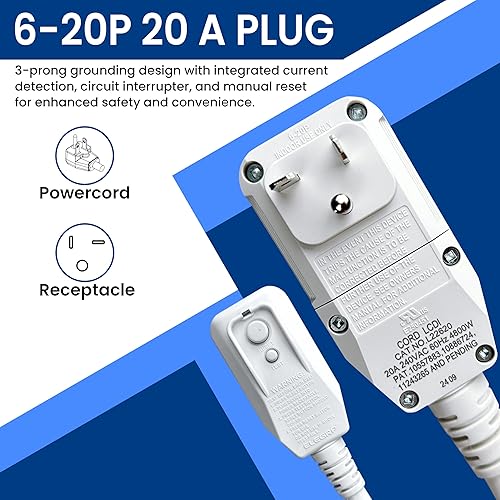 Miniatura 3 de Klimaire PTAC 15,000 BTU Bomba de calor R-32 con control remoto y calentador eléctrico de 3.5 kW -230V